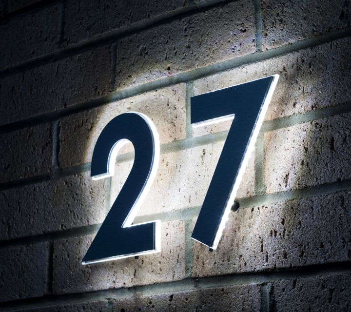 N-Lux™ Matt finish LED Floating Numbers