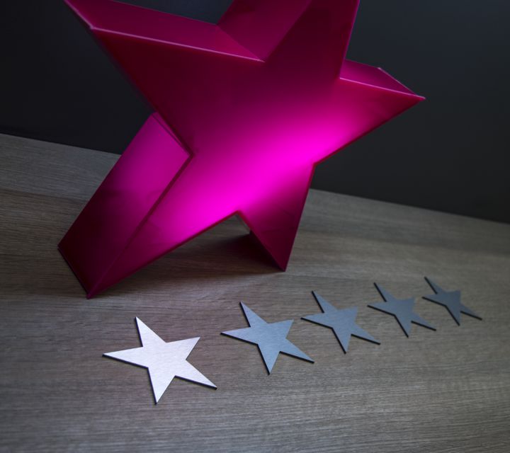 5 star testimonial for LED House Signs