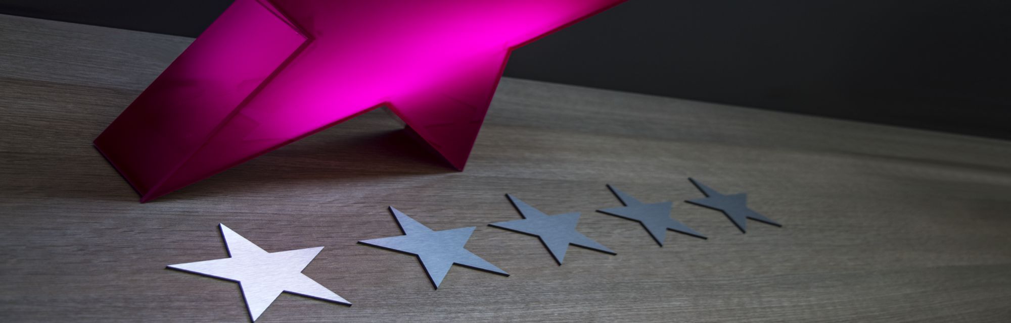 5 star testimonial for LED House Signs